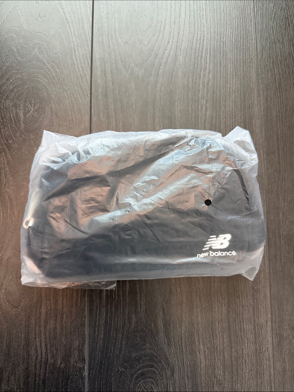 NWT - New Balance Black Crossbody/Waist Bag with Reflective Logo